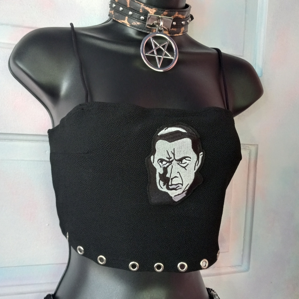 ❣️Rage Mosh 'Fit! Custom outfit w reversible skirt! Classic horror! PRICE FIRM! - Picture 2 of 8